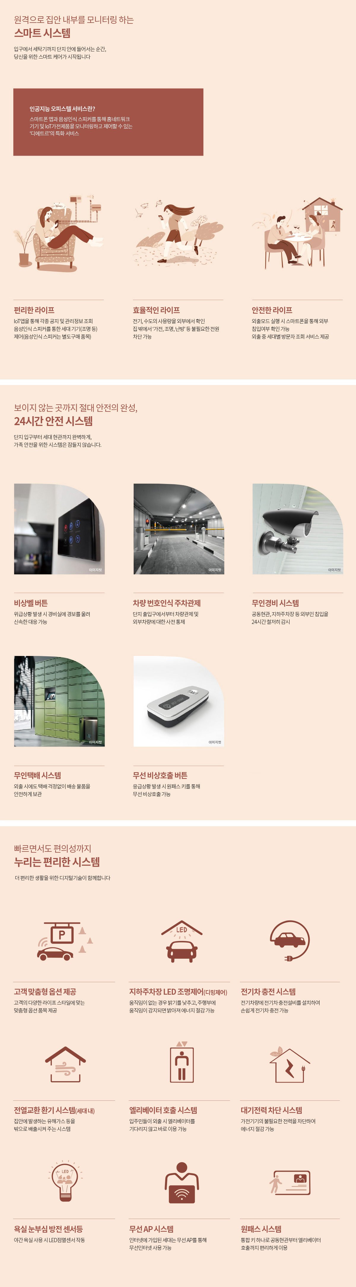 스마트·안전·편의 시스템 상세 안내
